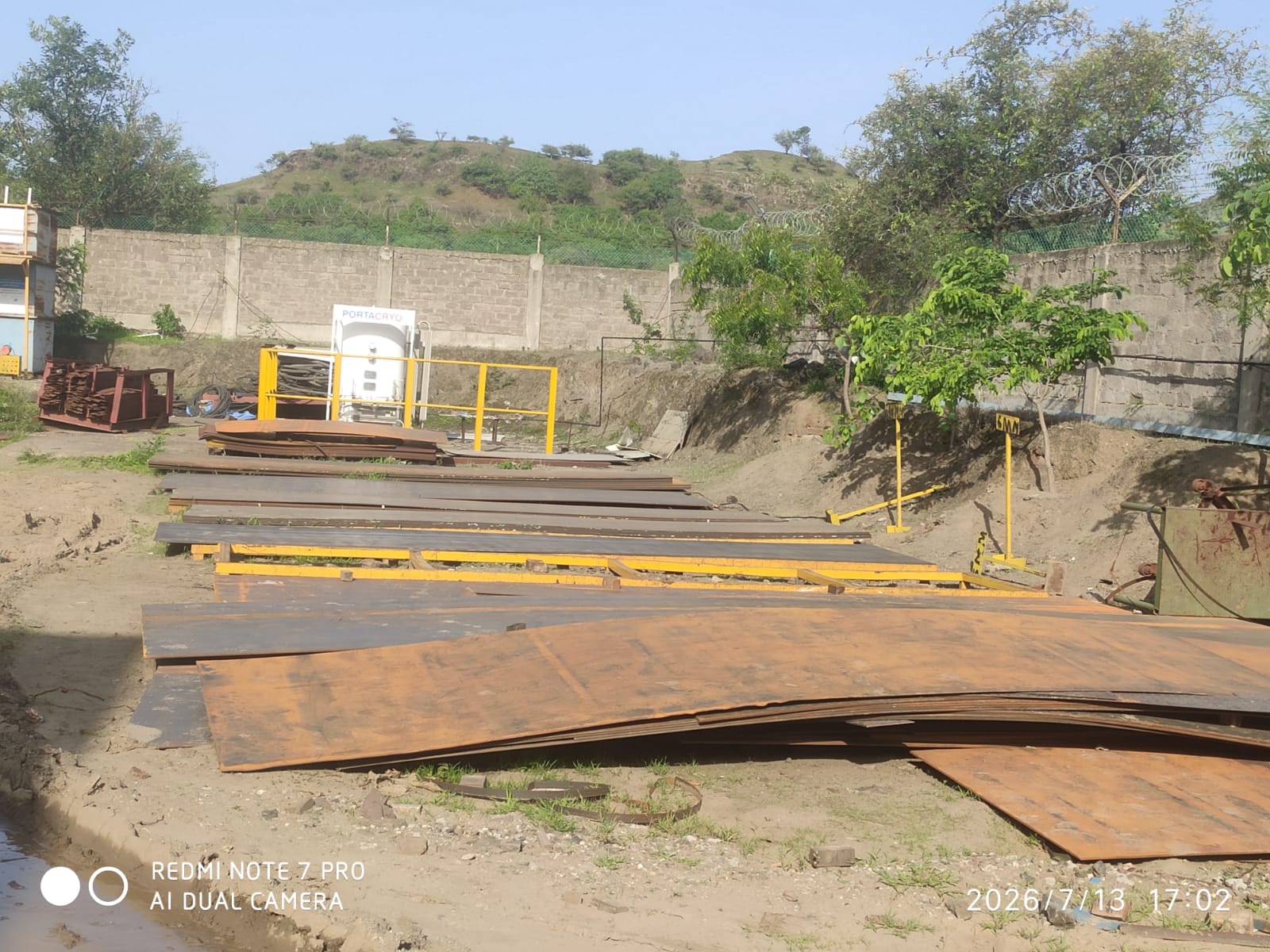 Blasting facility